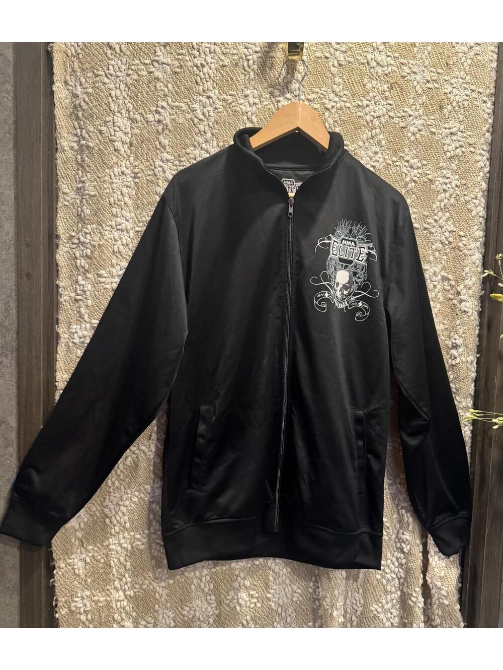 MMA Elite Grim Reaper Full Zip Track Jacket Men's Size S
